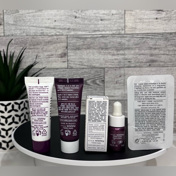 Last 1️⃣ Sisley-Paris Black Rose Set:Cream, Face Oil & Mask➕ sample & botanical - Picture 4 of 13
